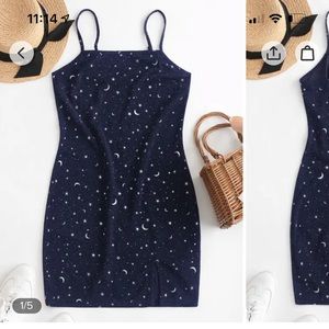 MOON AND STARS DRESS